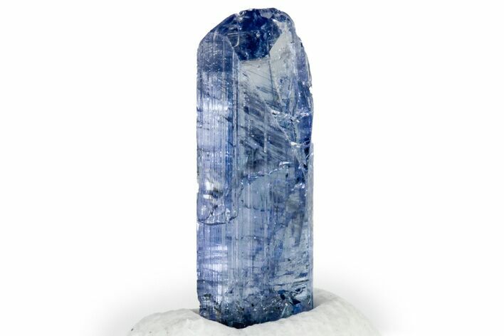 Brilliant Blue-Violet Tanzanite Crystal -Merelani Hills, Tanzania #309419